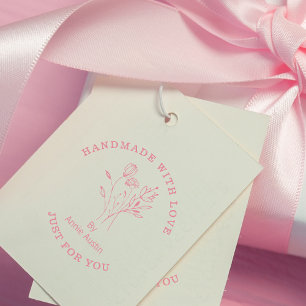 Handmade Wildblommor Bouquet WAN Business Stämpel