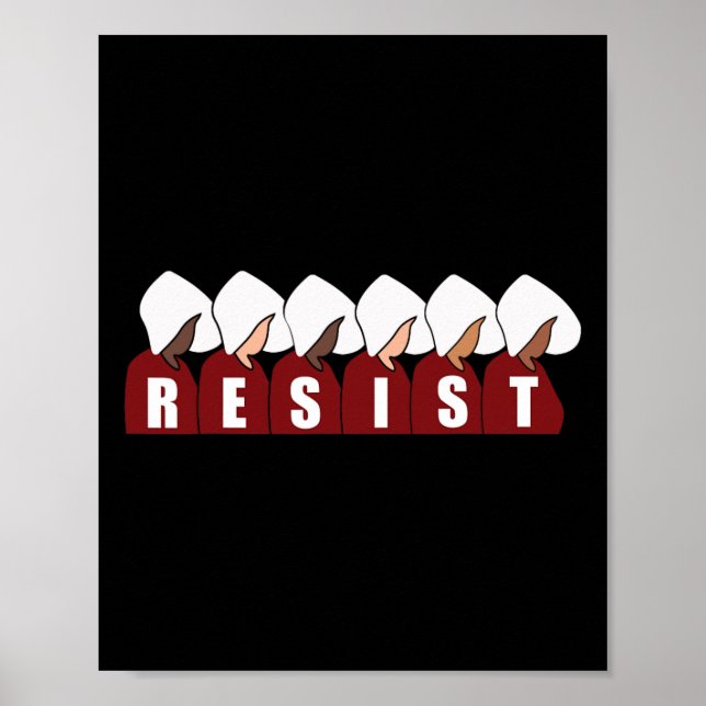 Handmaid Resistent Feminist Protest 1 Poster (Framsidan)