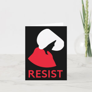 Handmaid Resistent Feminist Protest Kort