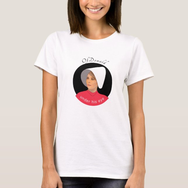 Handmaid's historia av Donald Melania Trump T Shirt (Framsida)