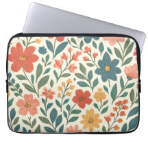 Handmålad blomsterdesign – Färgrik botanik