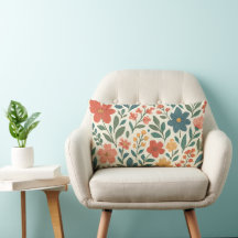 Handmålad blomsterdesign – Färgrik botanik