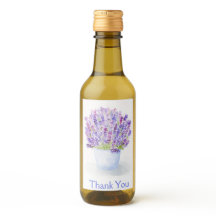 Handmålad Loose Watercolor Lavender-TACK