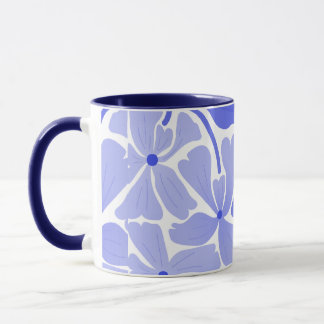 Handmålad mugg med estetisk design