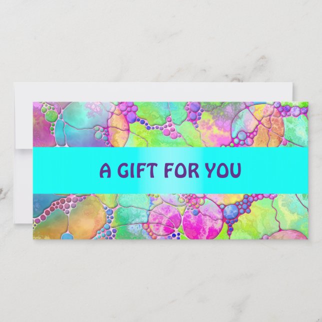 Handmålad och digitalt målad Mönster art 41 (Framsida)