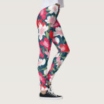 Handmålad Rosa Red Cosmos Flowers Mönster Roligt Leggings<br><div class="desc">Sparka i dessa toppen balar som innehåller en mönster av Rosa röda och vita blomsterfärger från Cosmos. Perfekt för ett speciellt evenemang,  workout på gymmet,  trädgården party eller festival.</div>