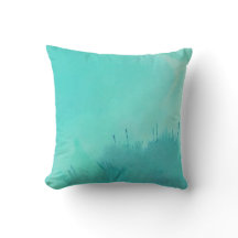 Handmålad turkos, vattenfärg