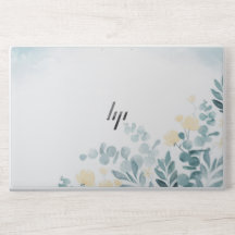 Handmålad Vatten Färg Flowers EliteBook 850 G5/