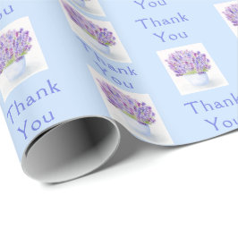 Handmålad Watercolor Small Lavender-TACK Presentpapper