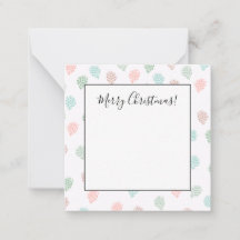 Handmålade julgran stammar flerfärgad