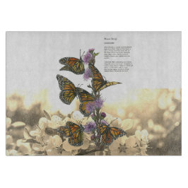 Handmålade monarch Butterflies