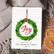 Handmålat Glatt Helgdag för utandning, flata kort