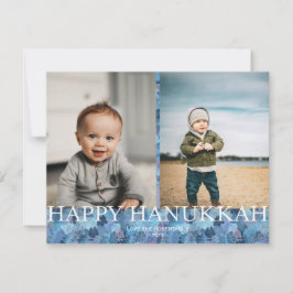 Handmålat Hanukkah-kort Julkort