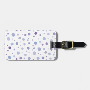 handmålat polka dots bagagebricka