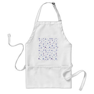 handmålat polka dots förkläde