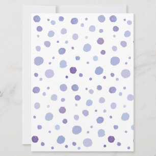 handmålat polka dots meddelande