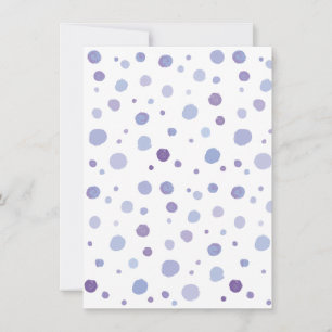 handmålat polka dots spara datumet