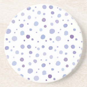 handmålat polka dots underlägg
