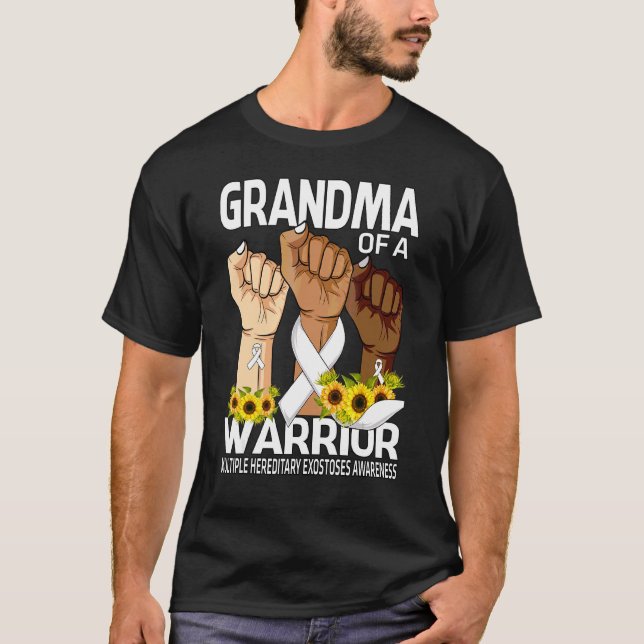 Handmormor från en Många-arvsExos av Warrior T Shirt (Framsida)