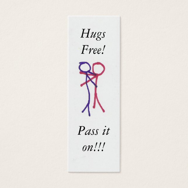 Handouts Bokmärken Litet Visitkort (Framsidan)