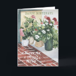 HANDPAINERAT VATTENFÄRG SPECIELL FRIEND BIRTHDAY KORT<br><div class="desc">HANTERAD URSPRUNGLIG VATTENFÄRG AV JILL MEYER.
CHARMING BLOMMIGT SPECIELLT FRIEND BIRTHDAY-KORT och en mjuk,  feminin appell kan vara personlig.</div>