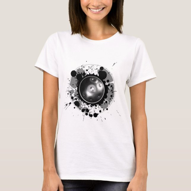 Handpan instrumenterar tee shirt (Framsida)
