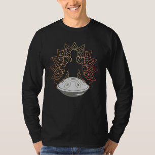 Handpan Musical Instrument Mindfulness Yoga Medita T Shirt