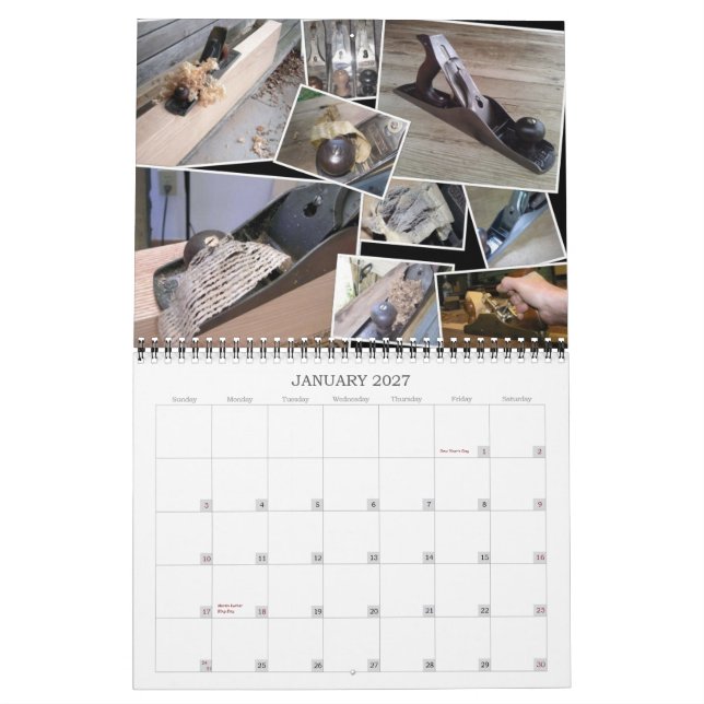 Handplanes av våra drömmar 2013 kalender (Jan 2027)
