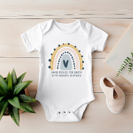 Handplockad för jorden av min morfar i himlen t shirt
