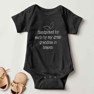 Handplockad för jorden av min Underbara mormor Bla T Shirt