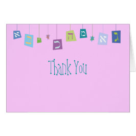 HÄNDRA HEBREW BREV Baby Naming - tackkort OBS Kort