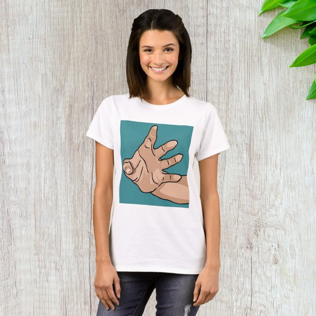 Handräckning i perspektiv t shirt (Skapare uppladdad)