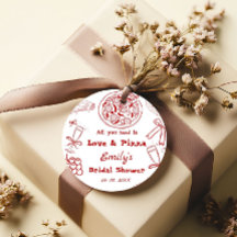 Handritad är kärlek & Pizza Bröllopsfest