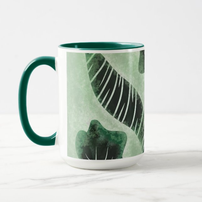 Handritad Botanisk Specialist Botaniker Mugg (Vänster)