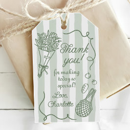 Handritad Bröllopsfest för Brud som är Ny på Markn Presentetikett