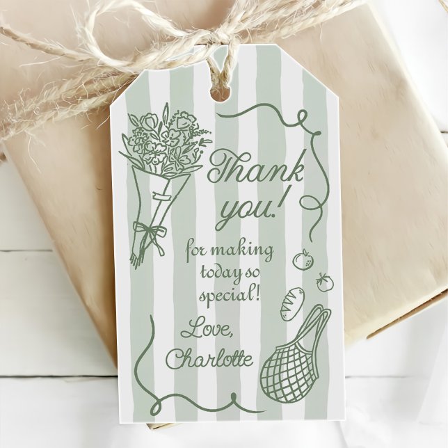 Handritad Bröllopsfest för Nyförlovade Direkt Från Presentetikett (Skapare uppladdad)