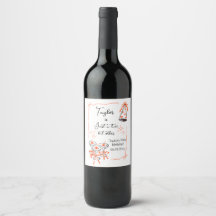 Handritad fantasifull vintage 30-års Martini