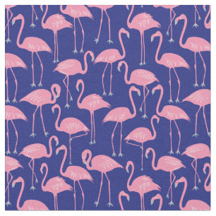 Handritad Flamingo Tropisk Syddning & Quiltning Tyg