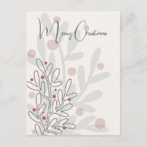 Handritad florar julmistel