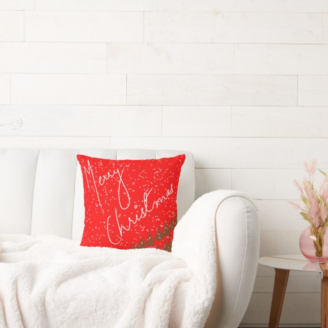 Handritad God Jul Kudde (Soffa)