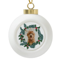 Handritad julkrans, anpassade foto