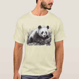 HANDRITAD PANDA T SHIRT