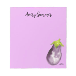 Handritad vattenfärgsutsugningsanläggningens Lila Anteckningsblock