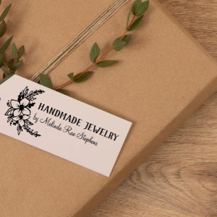 Handritade blommor & grönska Handgjorda Stämpel