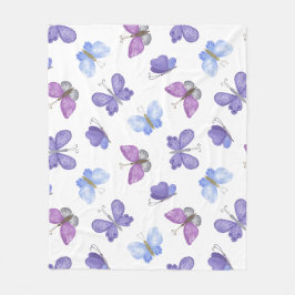 "Handritade hörnens design | Whimsisk och romantis Fleecefilt