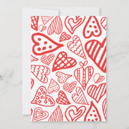 "Handritade hörnens design | Whimsisk och romantis Tack Kort