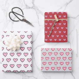 Handritade örter, vol. 2 Valentine Gift Wrap Set