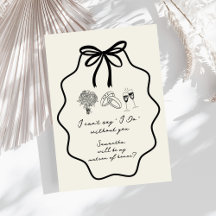 Handritat blomsterförslag för Matron of Honor med