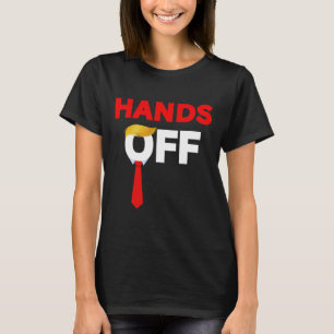 Hands Off 2025 Anti-trump tullavgifter Politisk pr T Shirt