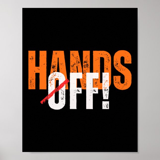 Hands Off! Antitrump  Poster (Framsidan)